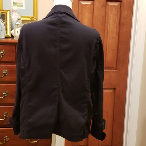 Black Denim Jacket/Blazer - Picture 4 of 5